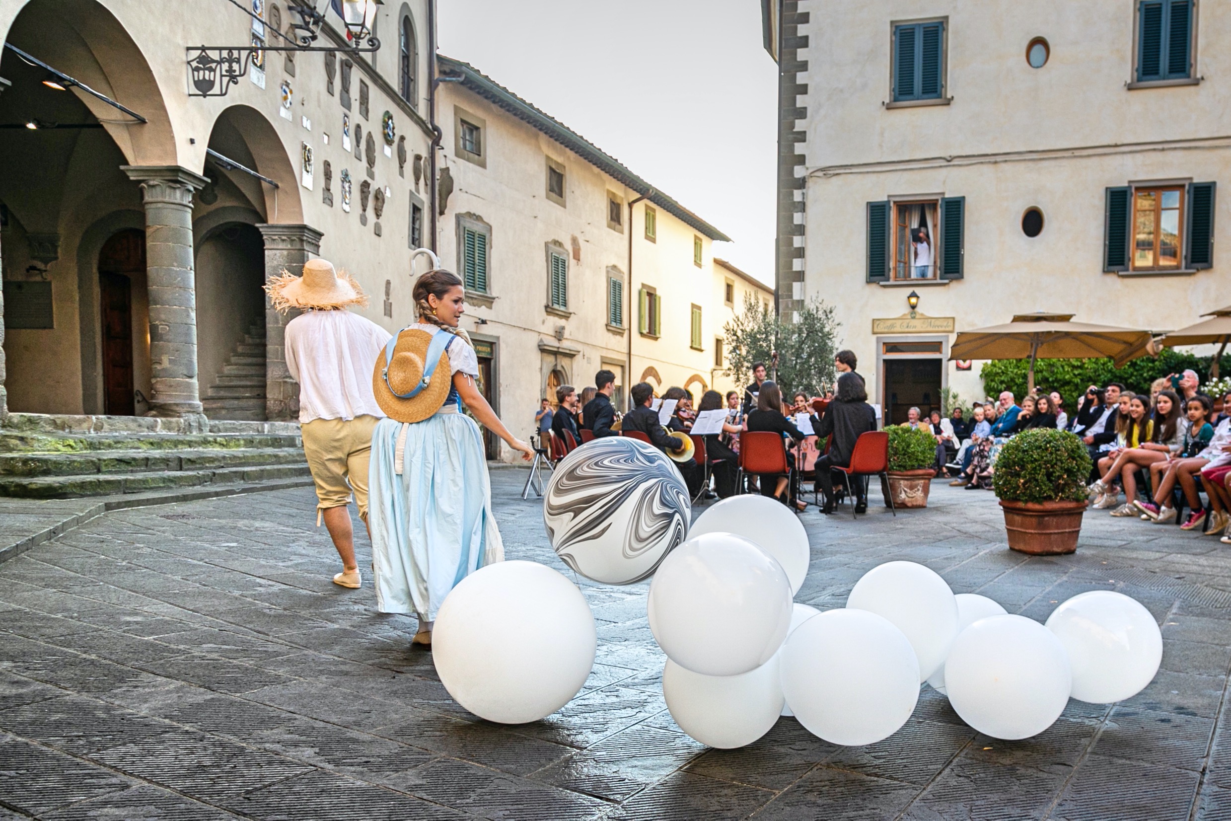 Radda in Chianti, a place in the middle