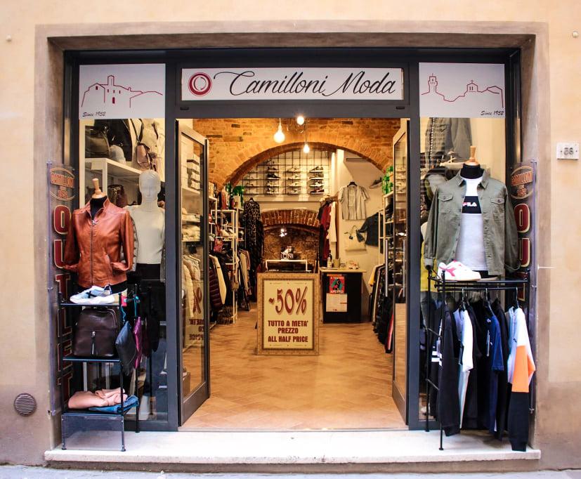 Camilloni, a large shop in a small town