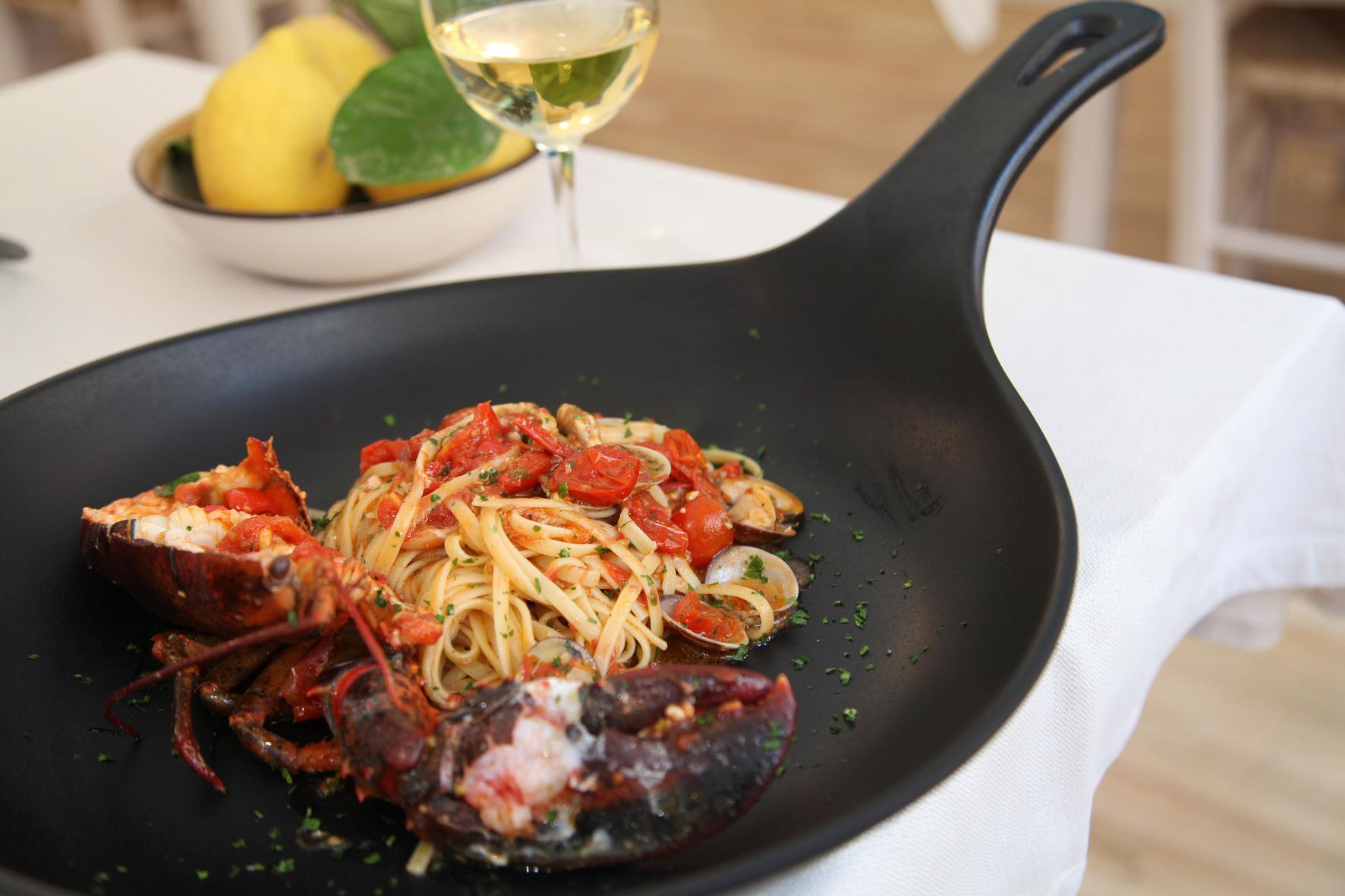 Seafood cuisine with personality at Blumarè