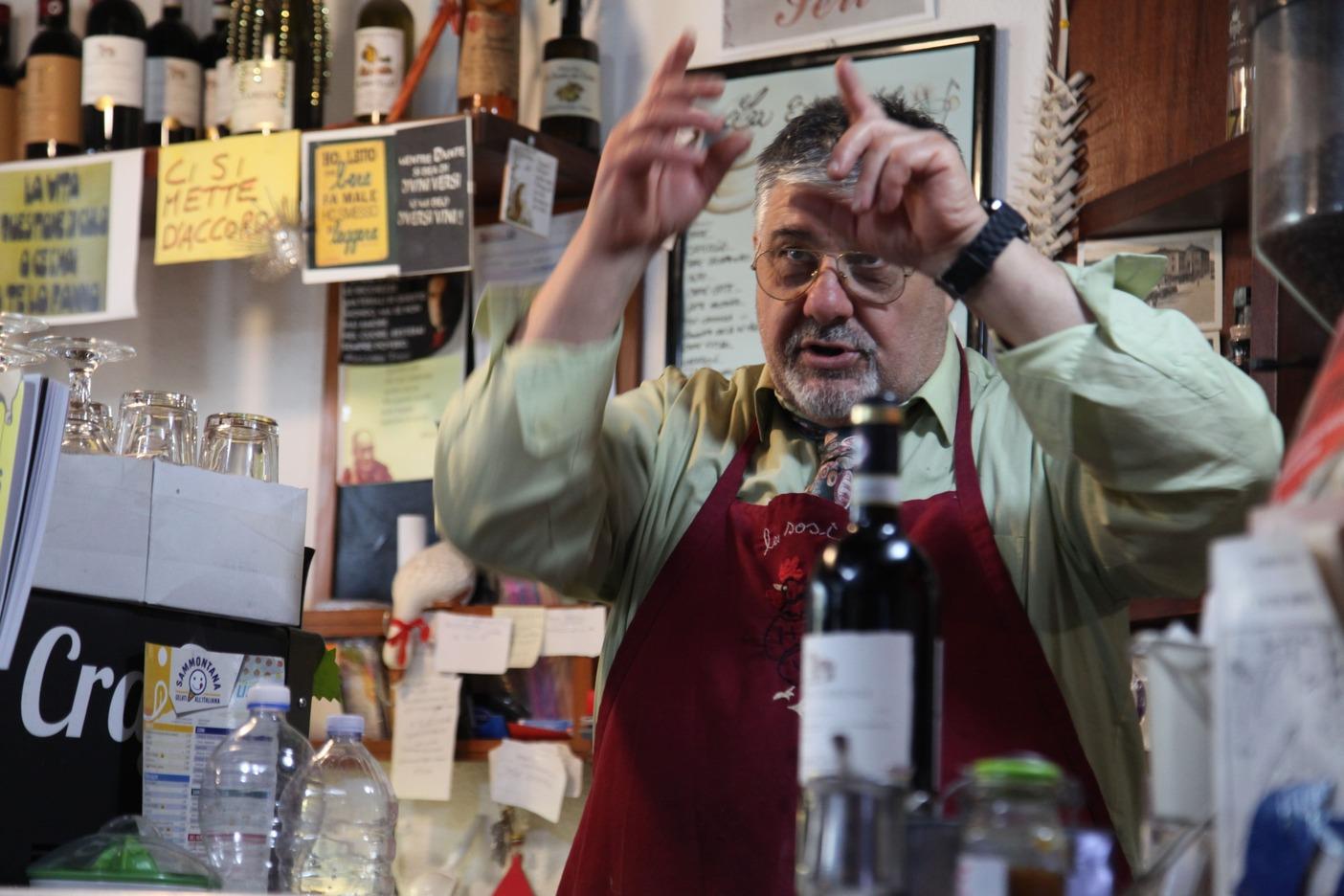 The Sosta del Gallo Viandante (Rest of the Wandering Rooster – Da I’Babbo)