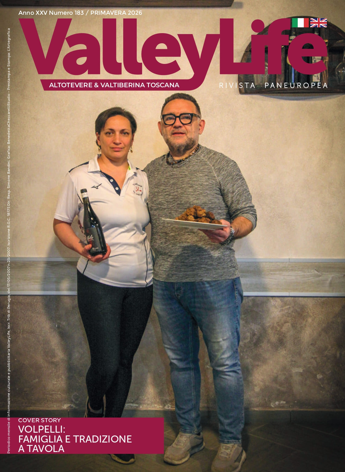 Valley Life Alto Tevere e Valtiberina Toscana primavera 2026