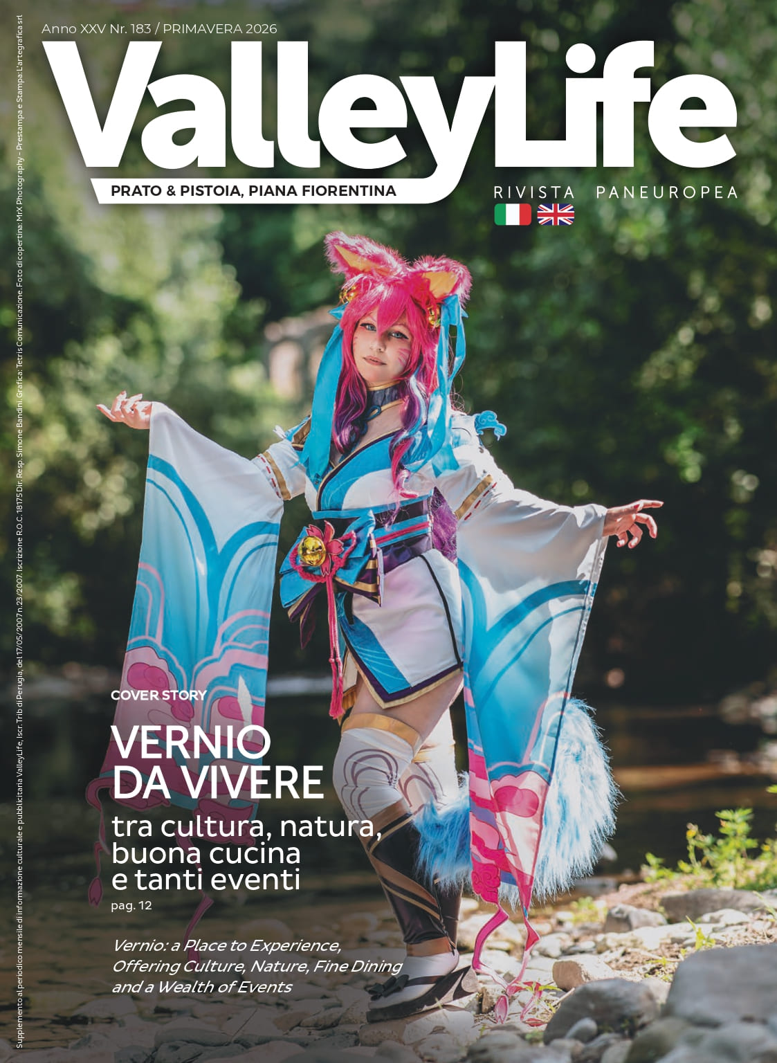 Valley Life “Prato, Pistoia e Piana Fiornetina” primavera 2026