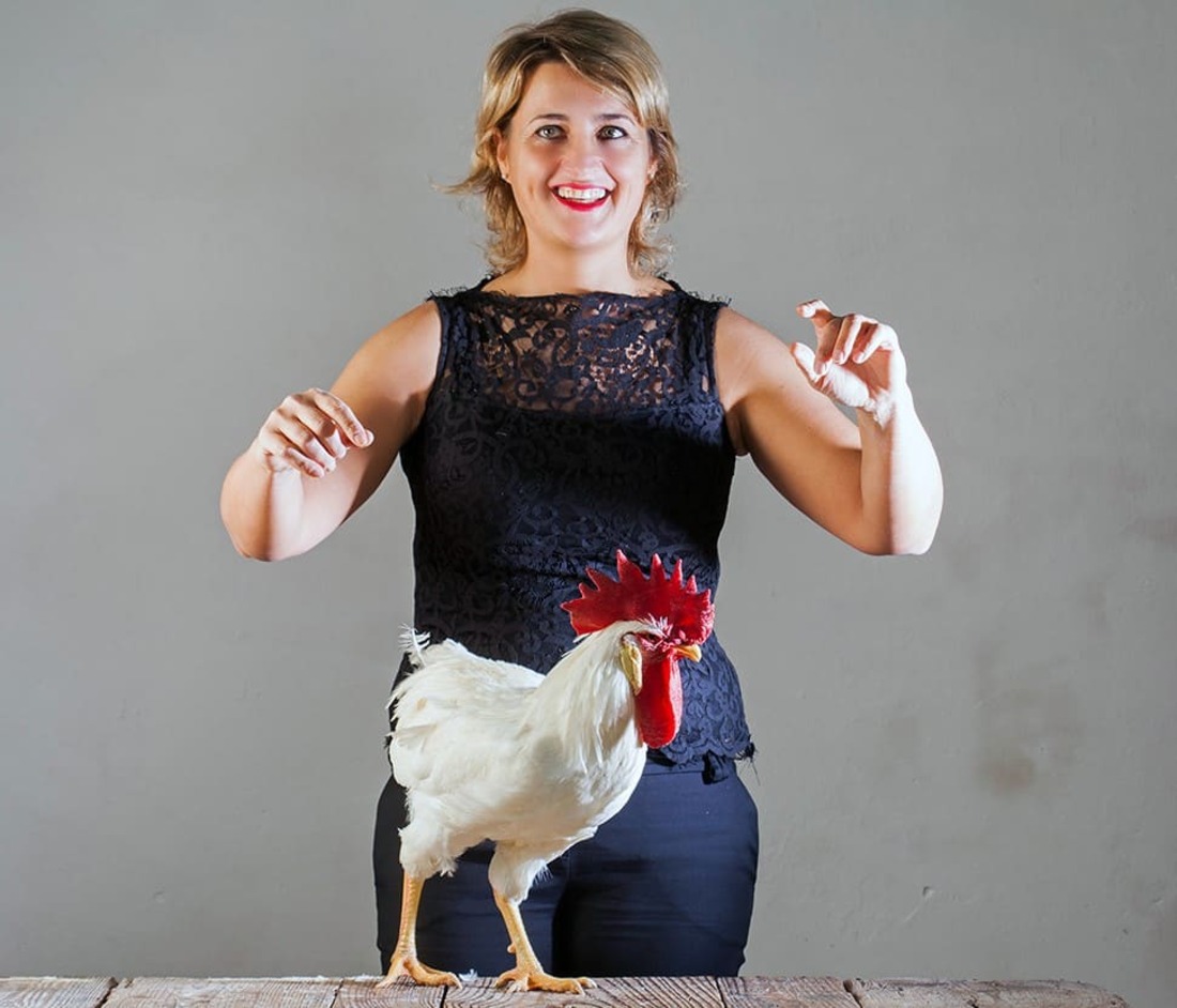 Laura and Her Poultry